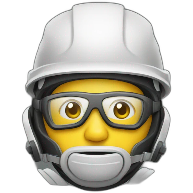 nuclear plant worker emoji