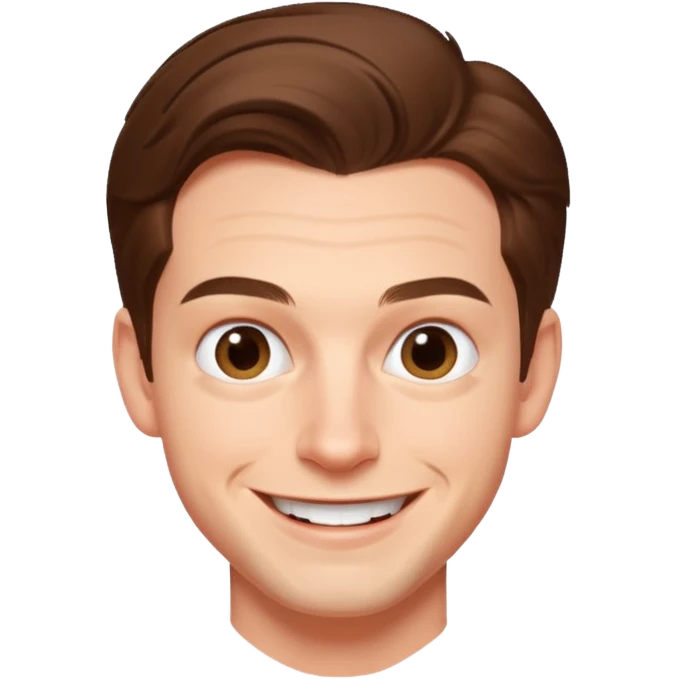 TOBY MAGUIRE AND ANDREW GARFIELD AND TOM HOLLAND emoji