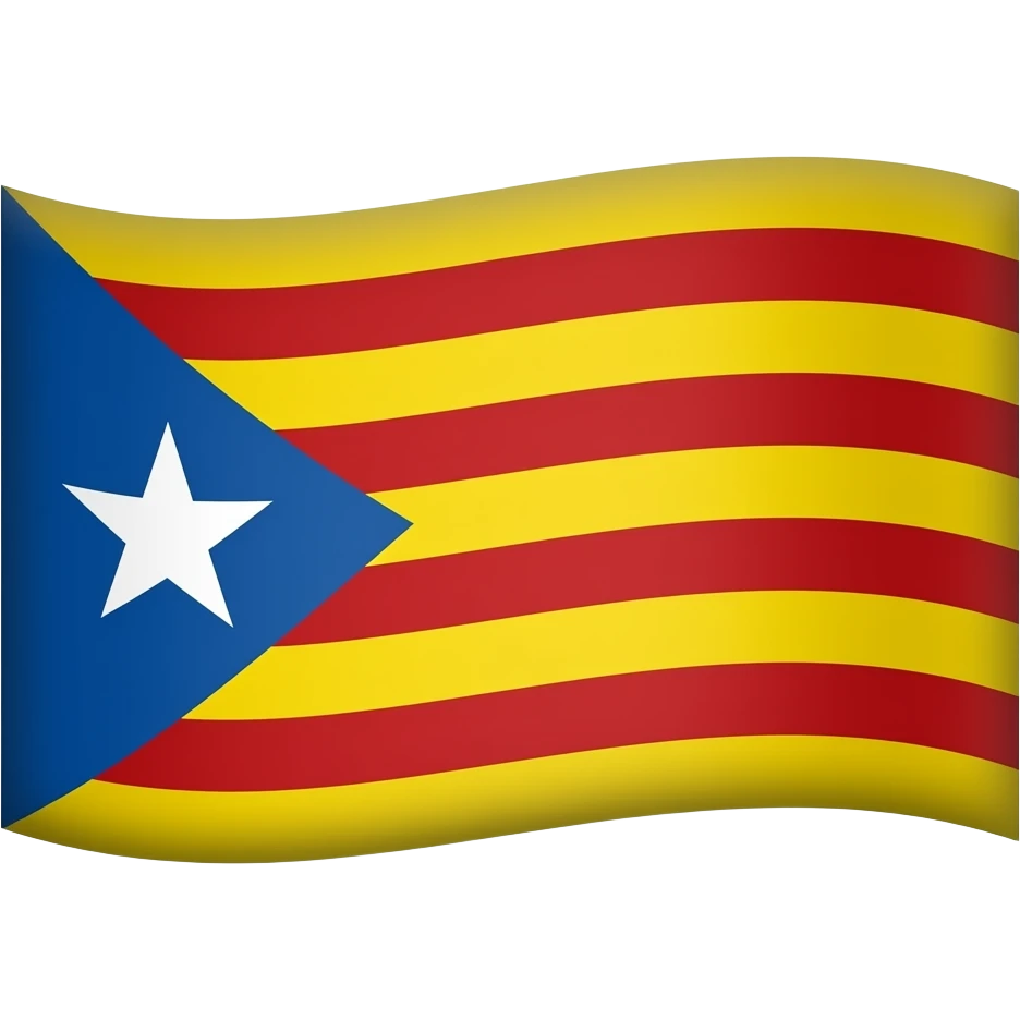 bandera cataluña emoji