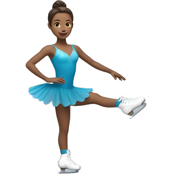 Figure skater emoji