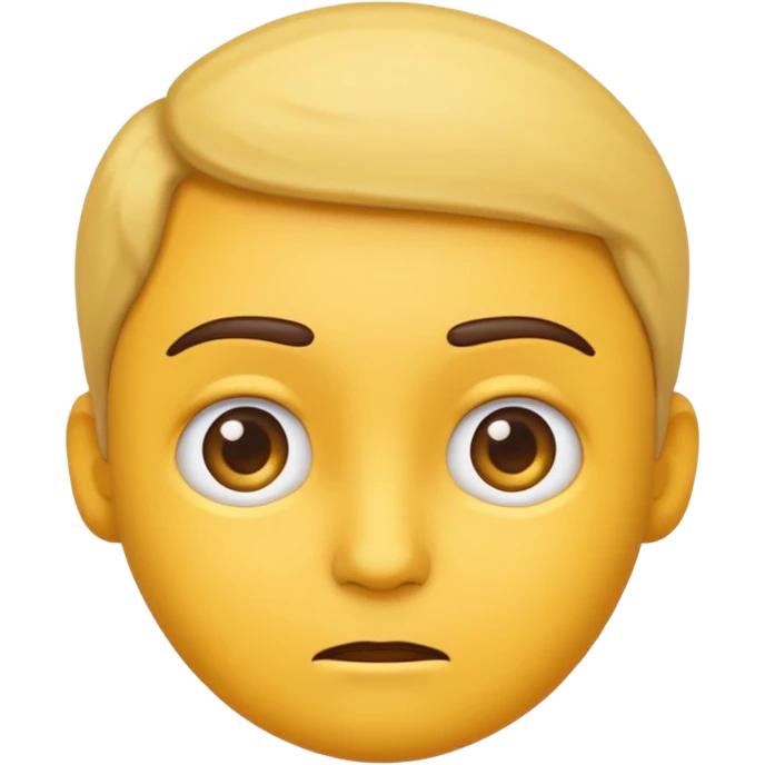 emoji подозрительно смотрит вбок  поднимая брови emoji