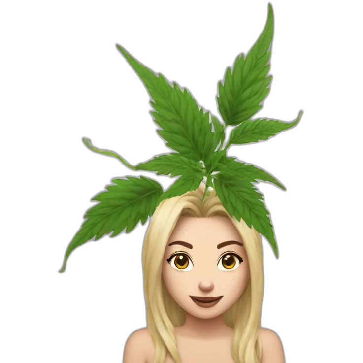 Licorne gril weed emoji