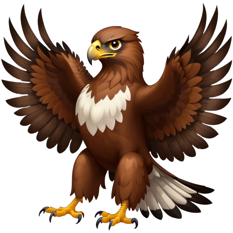 ANGRYY Hawk WITH OPENWINGS emoji