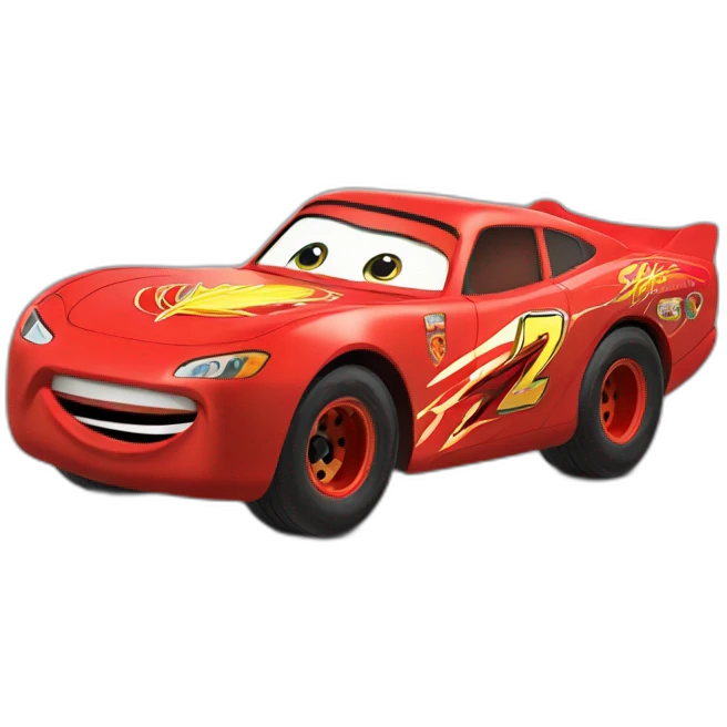 Flash McQueen emoji