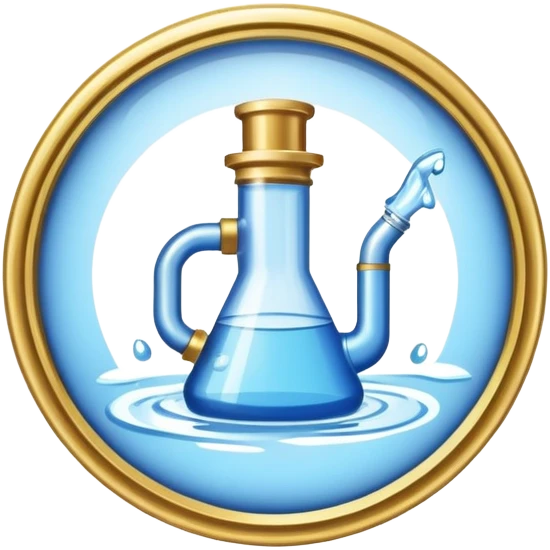 water works monopoly badge  emoji
