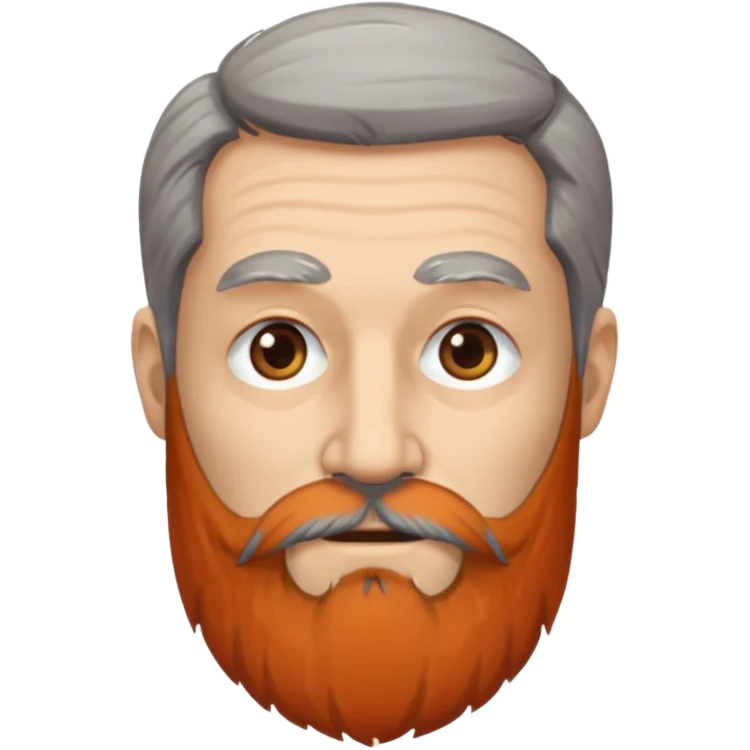 long beard man emoji