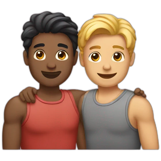 Gay couple emoji