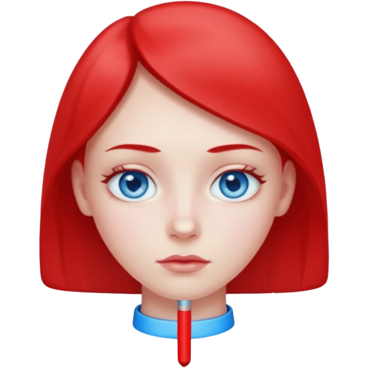 eyes crossed with red marker emoji