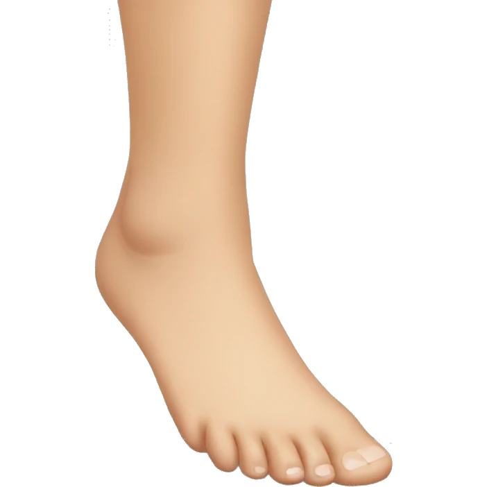 side of the foot emoji