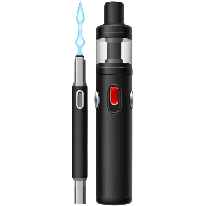 black simple hqd vape emoji