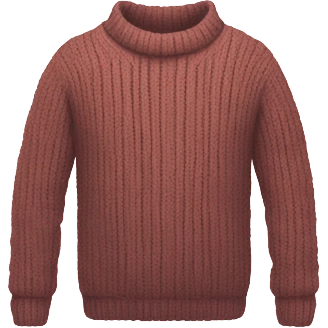 Sweater cozy emoji