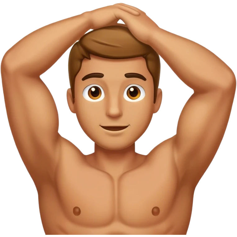 men’s armpit  emoji