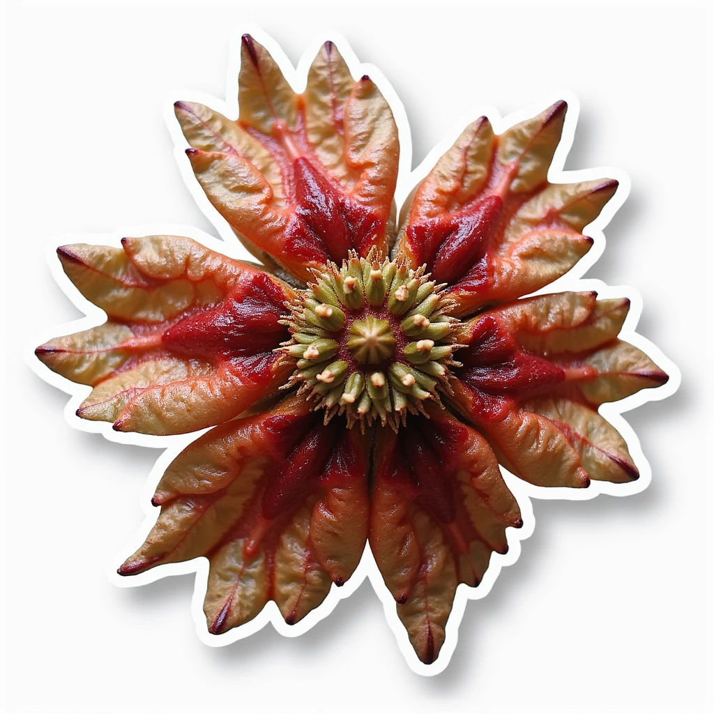 realistic sticker representing opium, photorealistic style, transparent background emoji