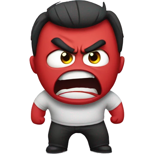 Inside out anger emoji