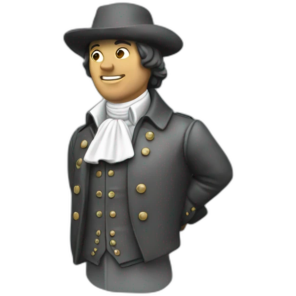 paul revere statue emoji
