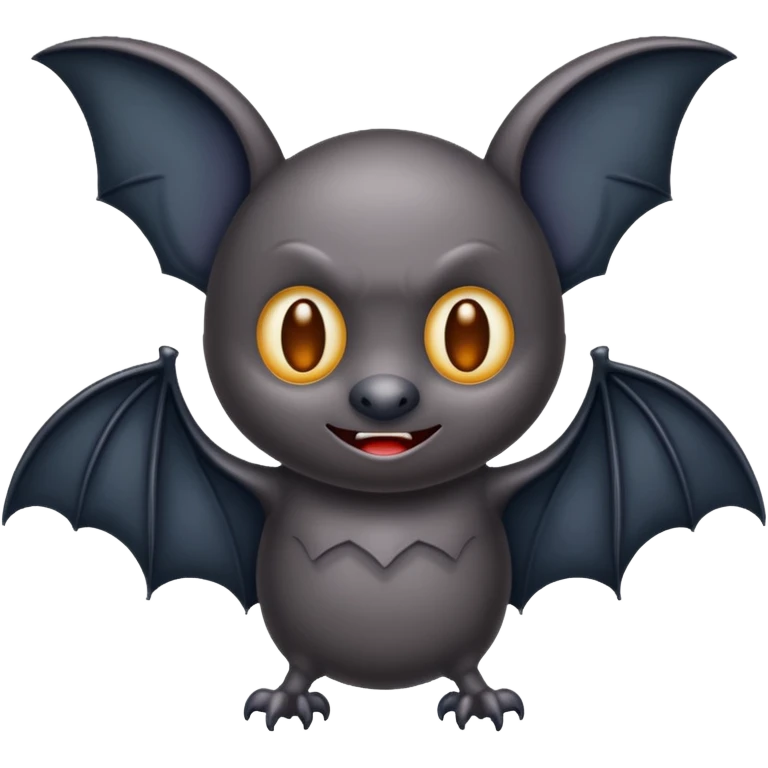 Bat cartoon emoji