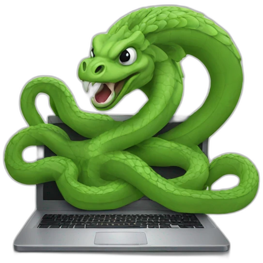 hydra with laptop emoji
