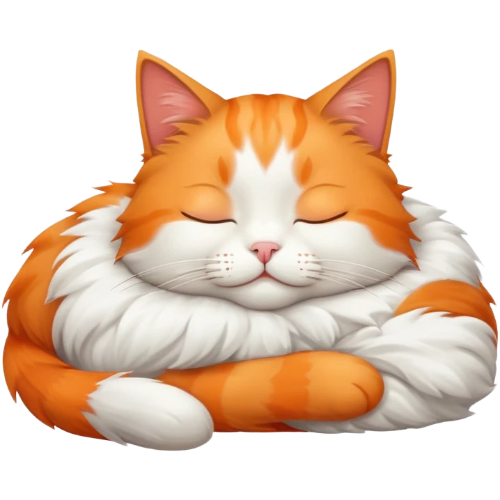 cat sleeping  emoji