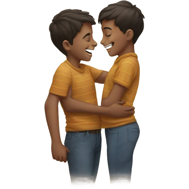 Kiss a boy  emoji