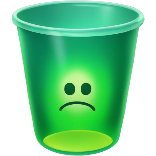 cup of radioactive  emoji