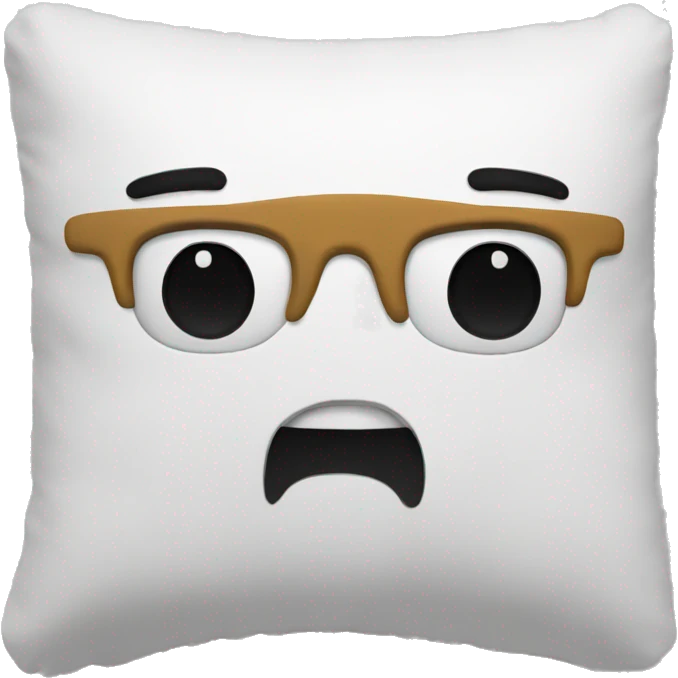 Travel pillow emoji