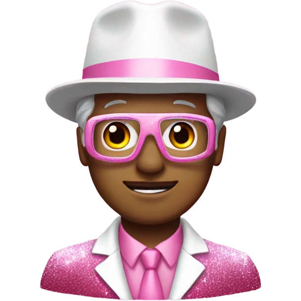 Pink sparkly Dr. Martin’s  emoji
