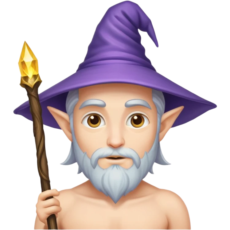 Nude wizars emoji