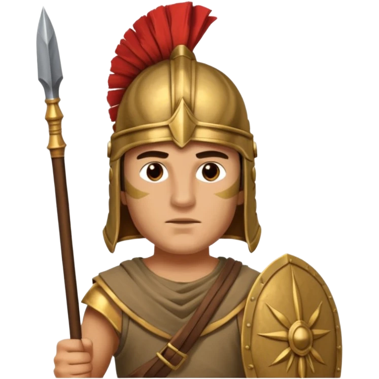 A Macedonian pike man in 200 bc emoji