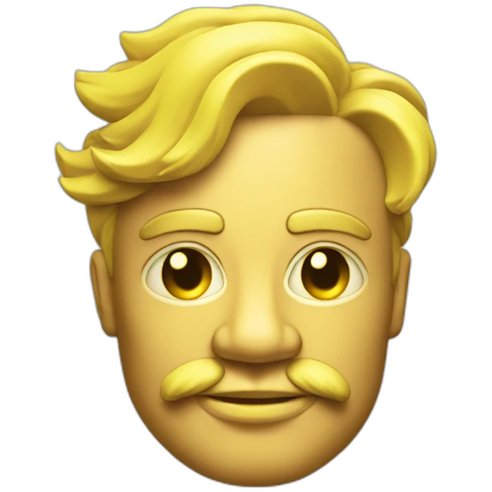 Juicy booty neon sign style man emoji