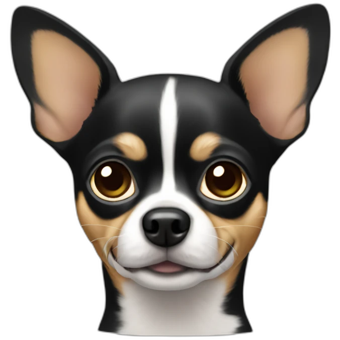 chihuahua NEGRO IPHONE emoji
