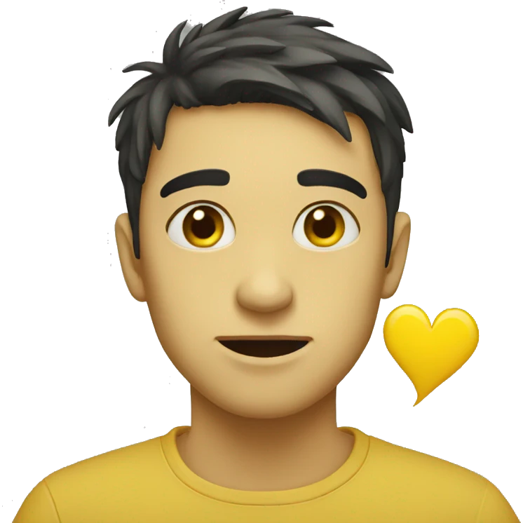 broken yellow heart  emoji