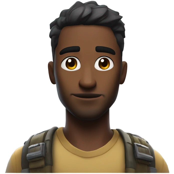 A sigma rizzing us up my his jaw and he is a expert Fortnite player named to uber driver marine emoji