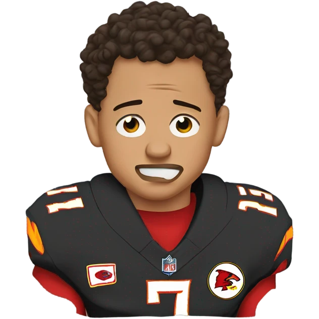 Patrick Mahomes crying emoji
