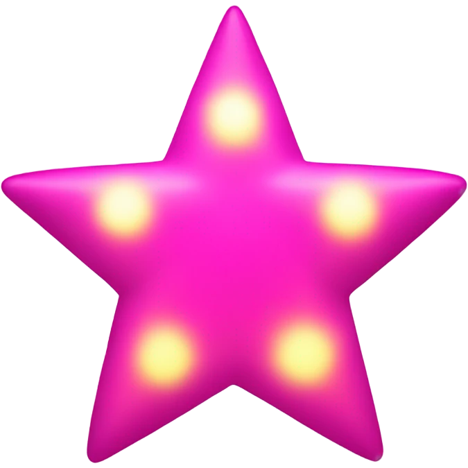 Pink stsr emoji