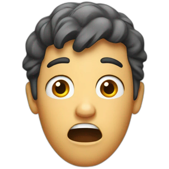 Shocked  emoji