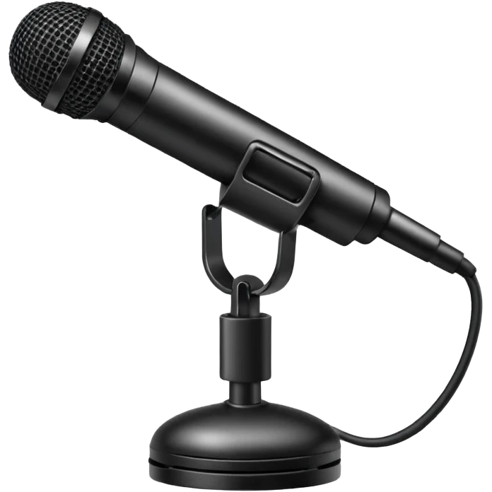 Streaming Microphone emoji