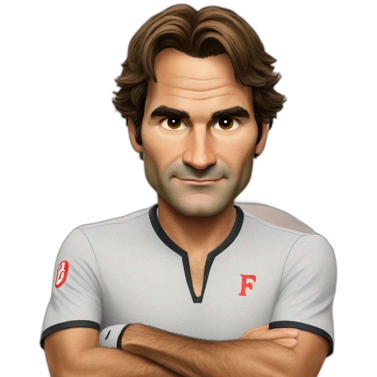 Roger Federer emoji