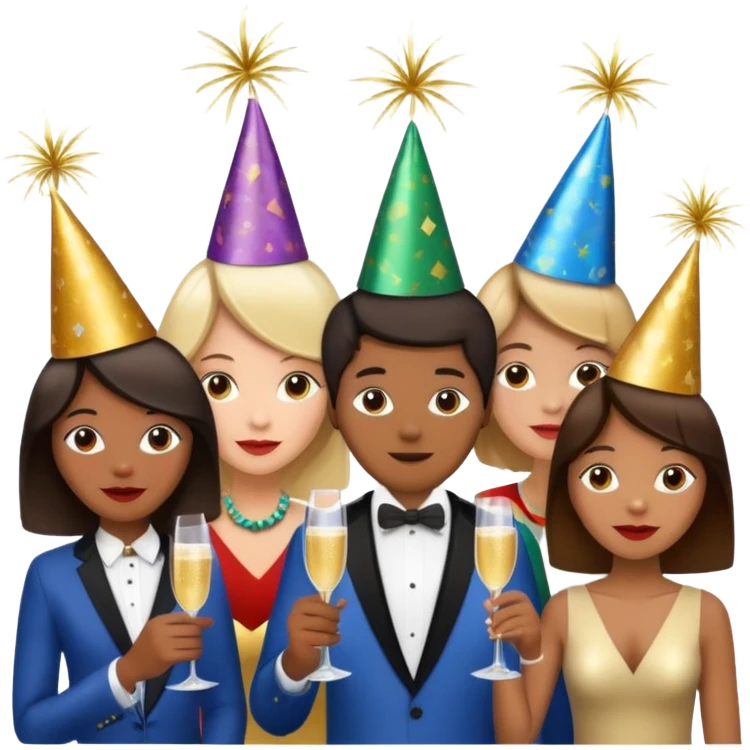 Happy newyears emoji