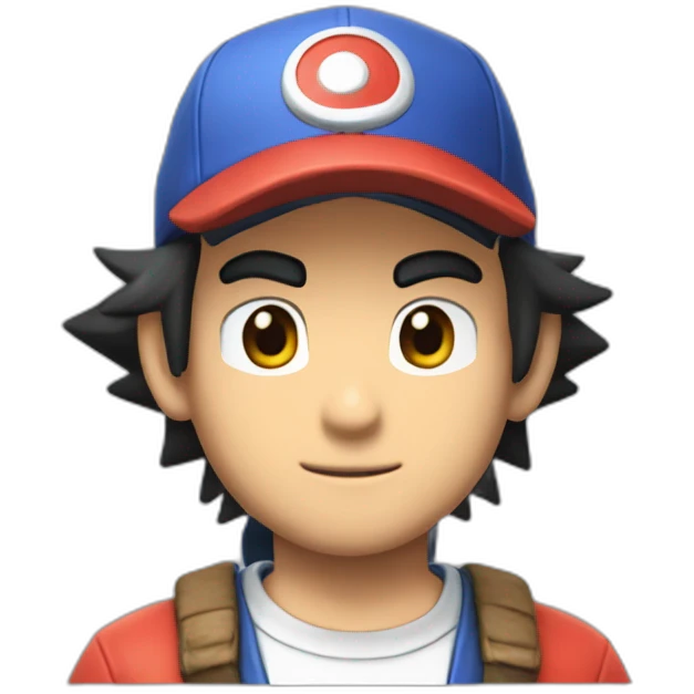 Ash ketchum emoji