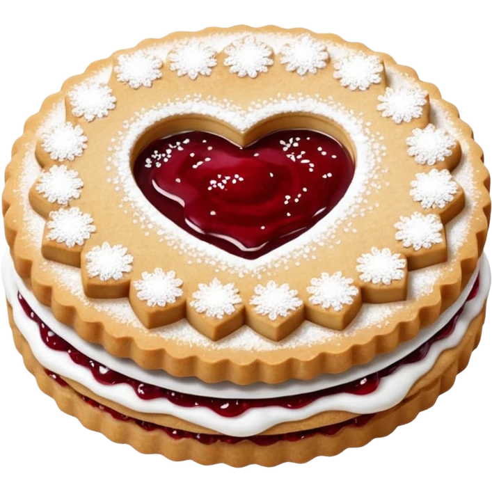 Linzer Cookie emoji