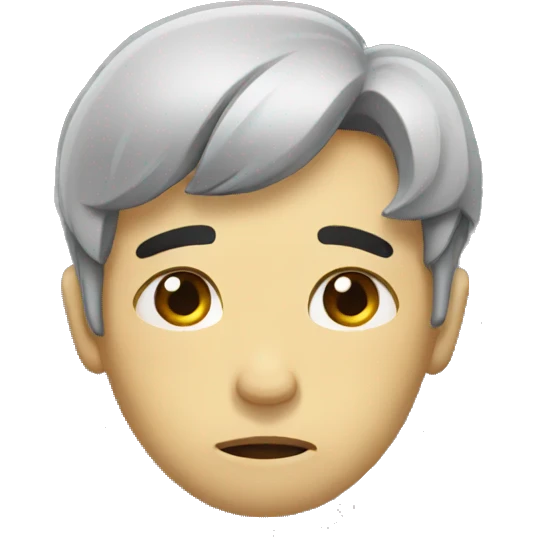 tired sad emoji