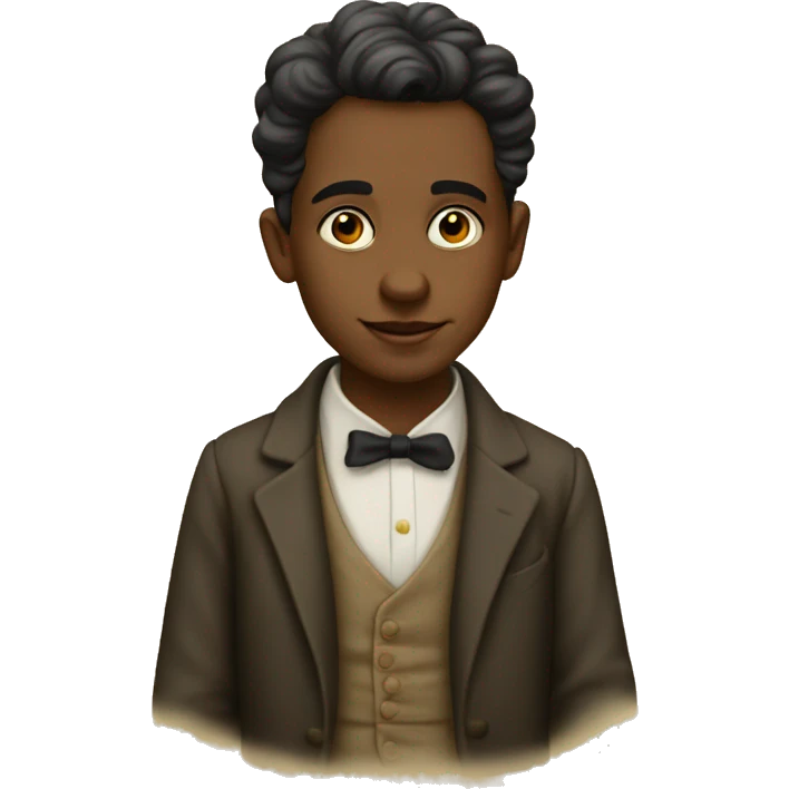 a young writer of the early 20th century emoji