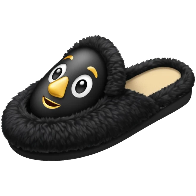 A black siliper emoji