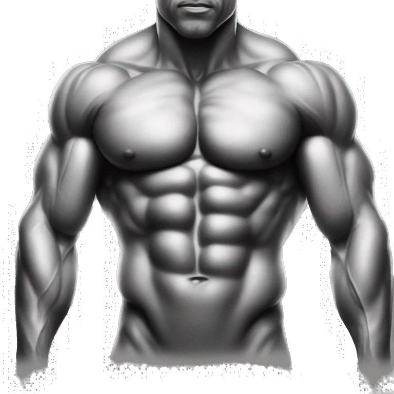 Big chest muscles emoji