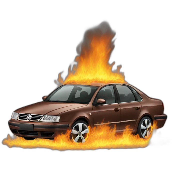passat-burning emoji