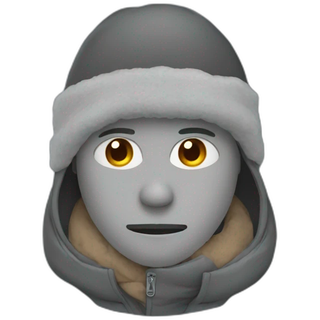 person who is cold emoji