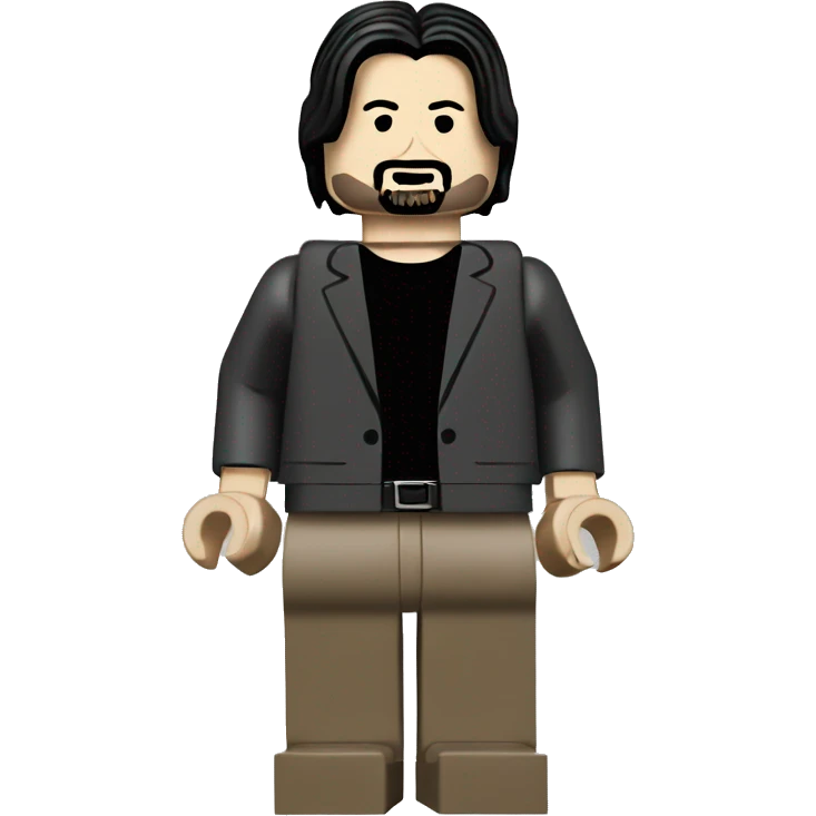 KEANU REEVES lego full body emoji