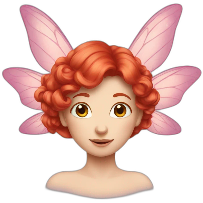 red-hair-fairy emoji