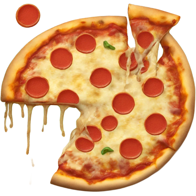 Pizza squirting ranch emoji