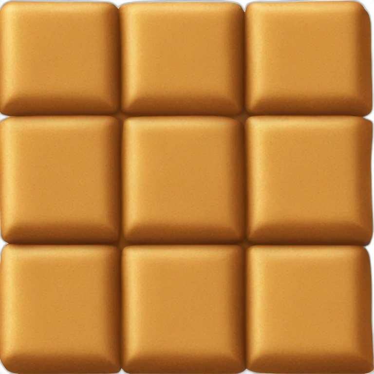 brown raw sugar bars emoji